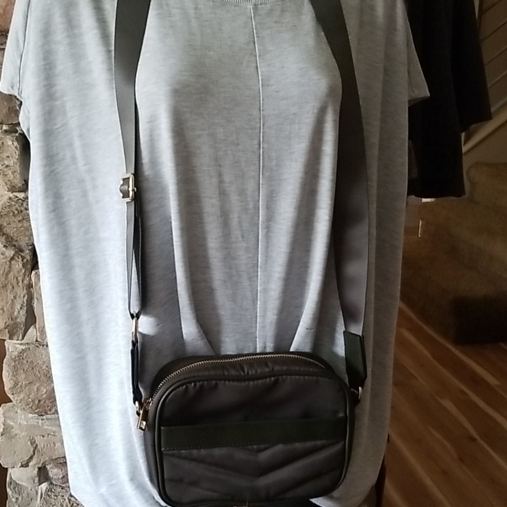 A new day...olive parachute camera bag!
